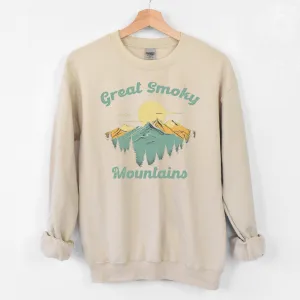 GREAT SMOKY MOUNTAINS NATIONAL PARK SAND CREWNECK