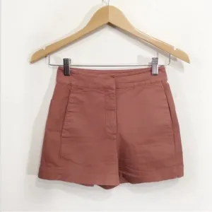 Group by Babaton Walsh Shorts Burnt Rust Orange Sz 00