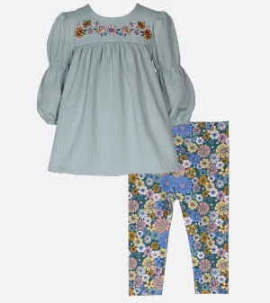 Hadley Embroidered Legging Set