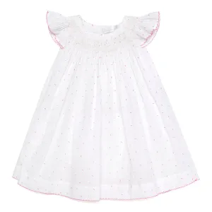 Handsmocked Confetti  Dress