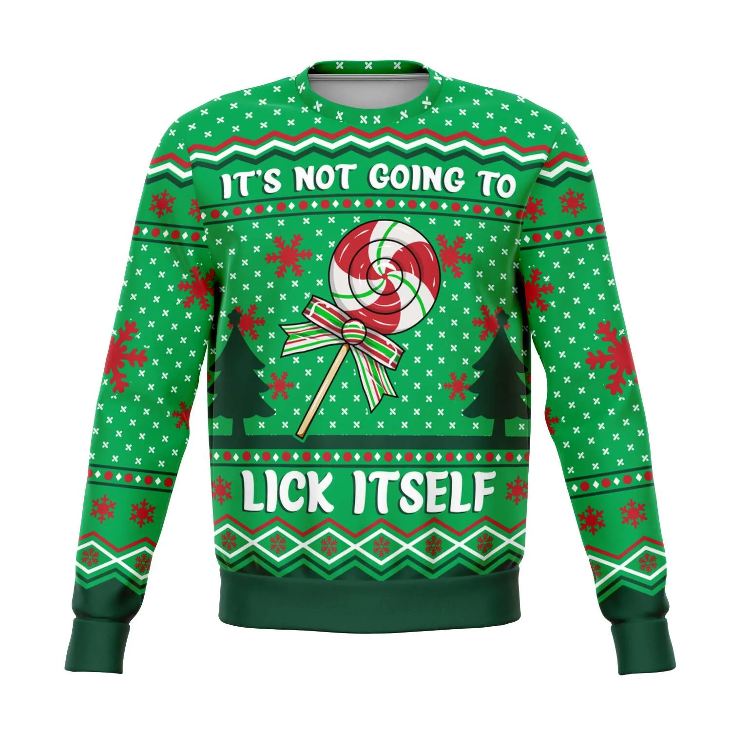 It's not going to lick itself