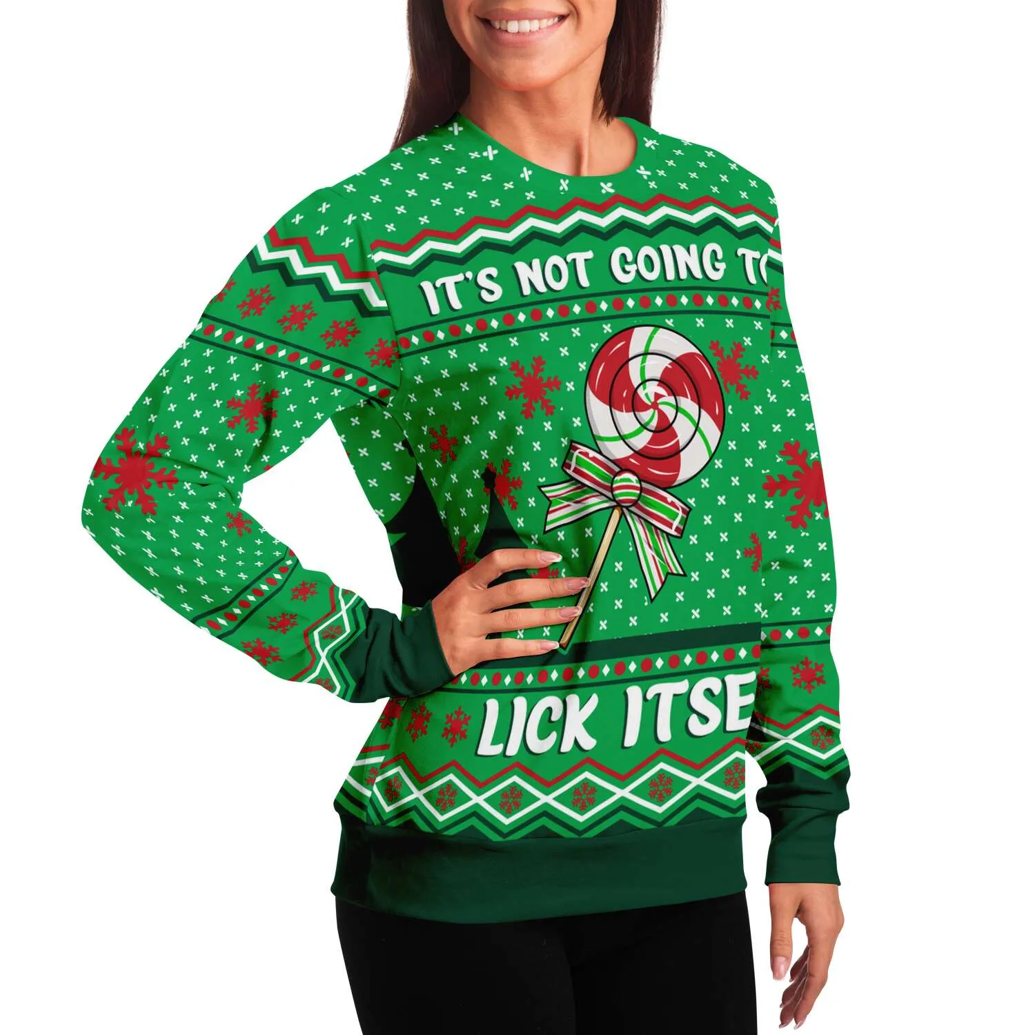 It's not going to lick itself