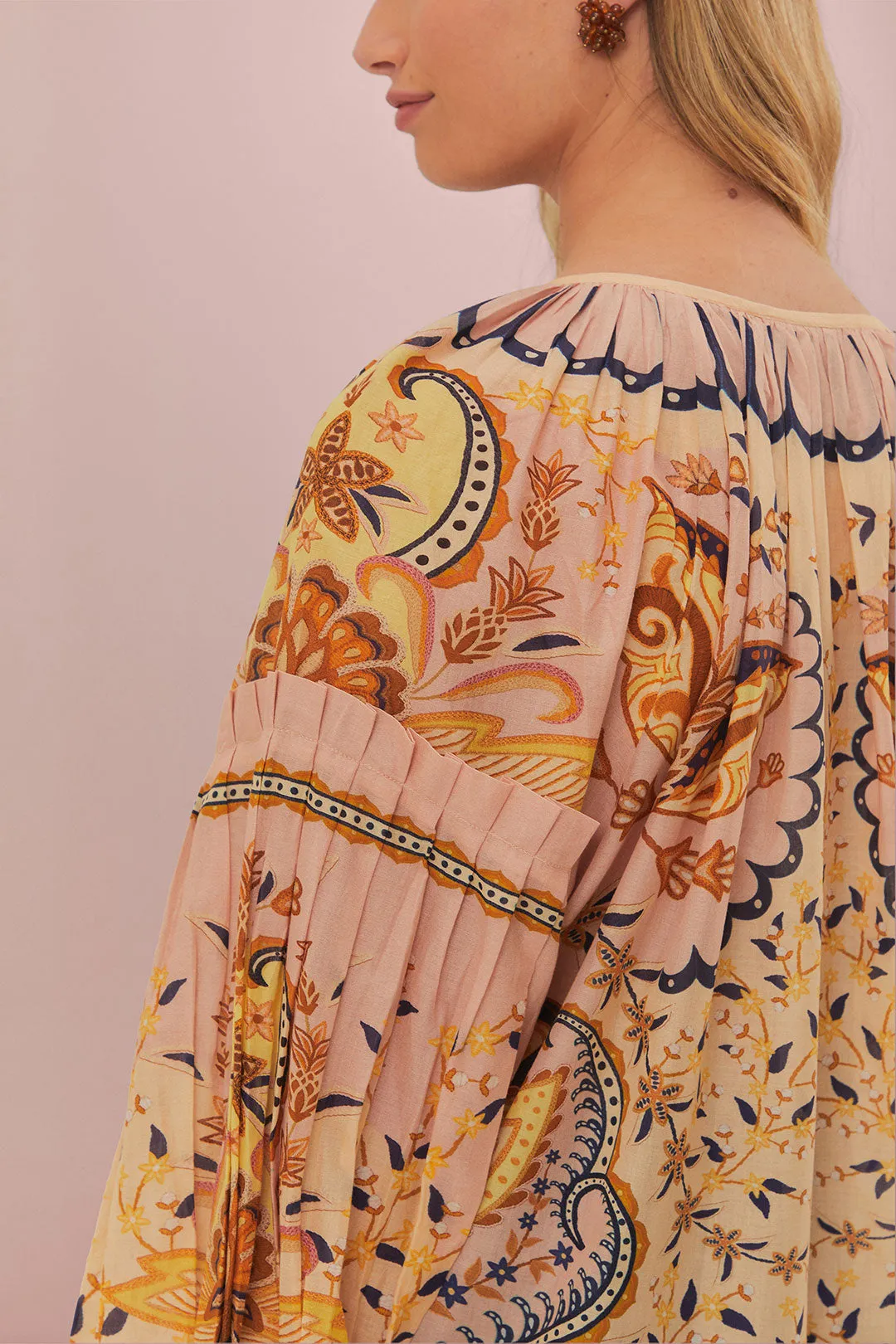 Jaipus Blouse in Beige