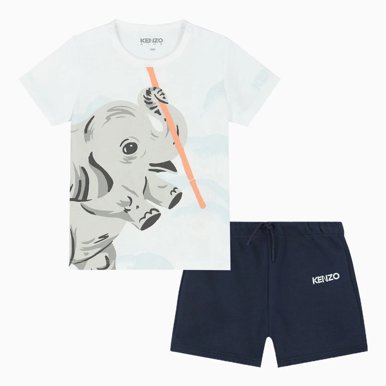 Kid's Short Sleeves T-Shirt And Shorts Outfit