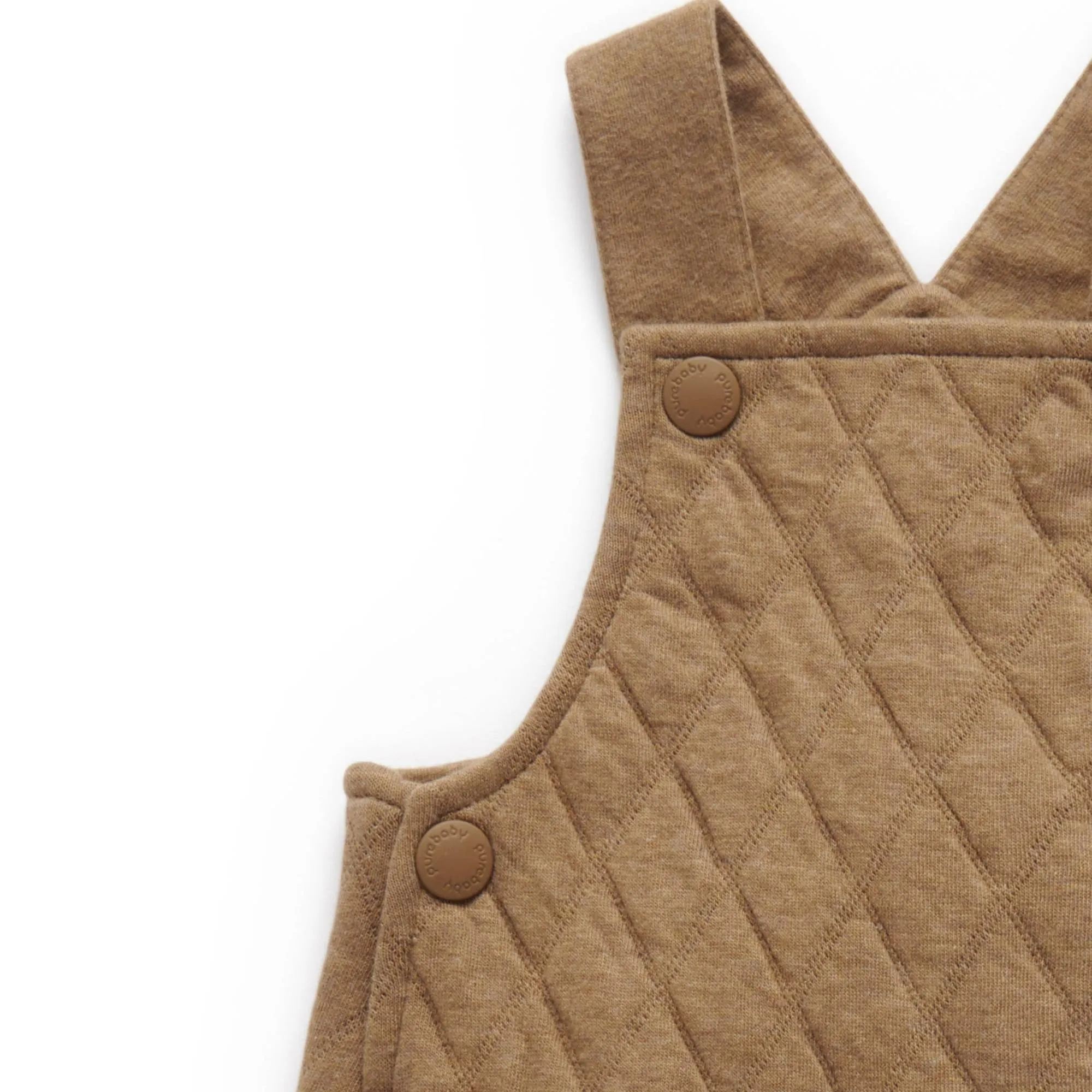 Latzhose Quilted Overall aus GOTS Bio-Baumwolle