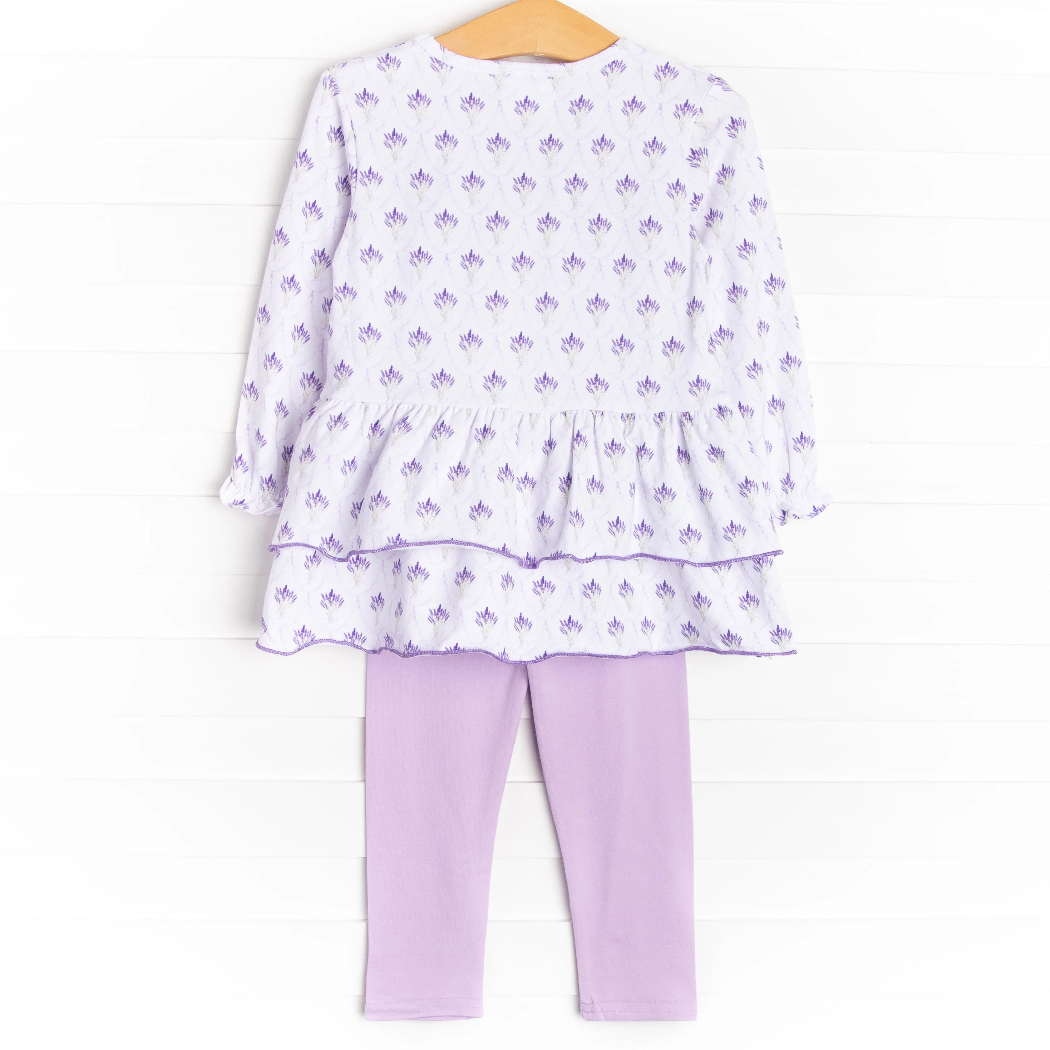 Lavender Bundles Legging Set, Purple