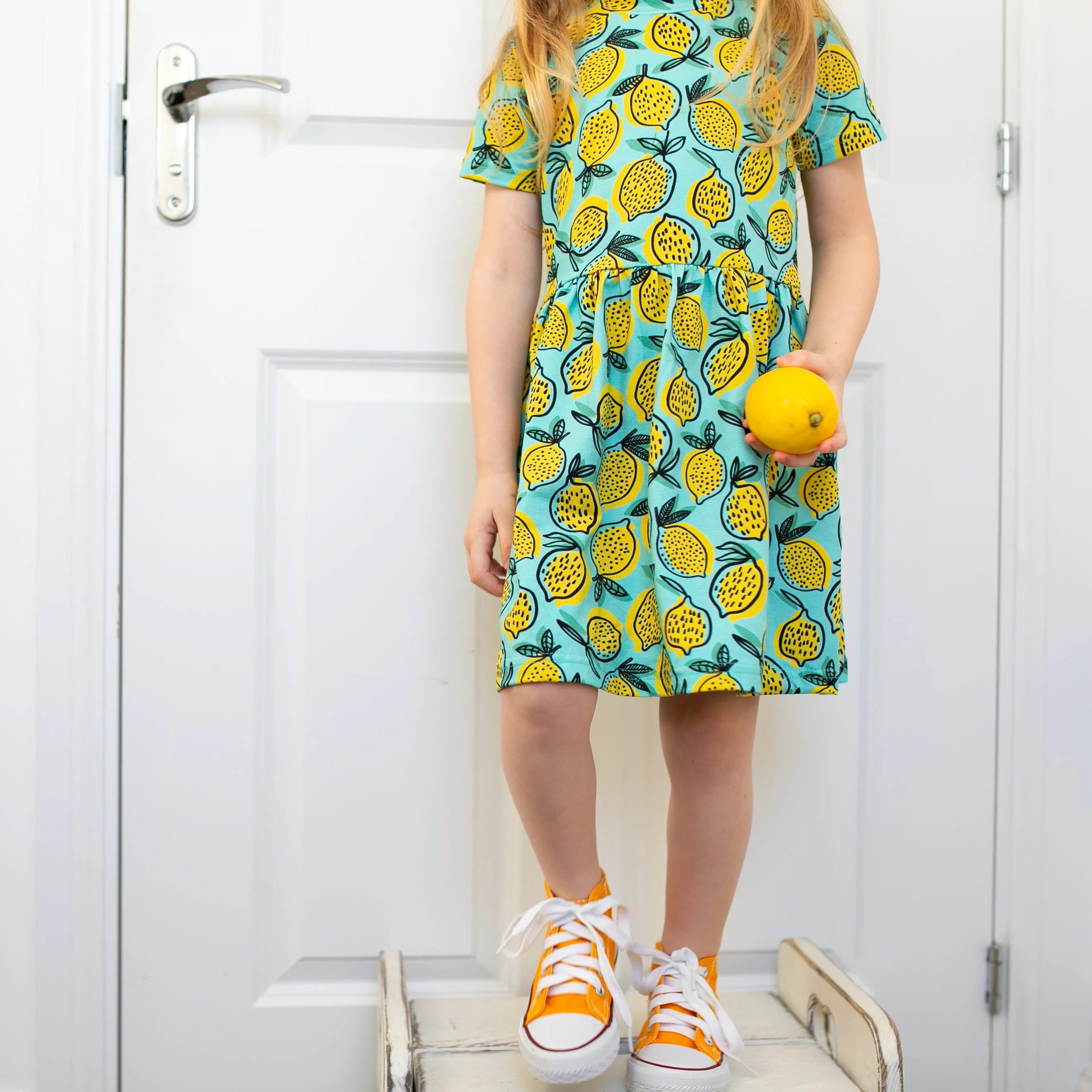 Lemon print Dress