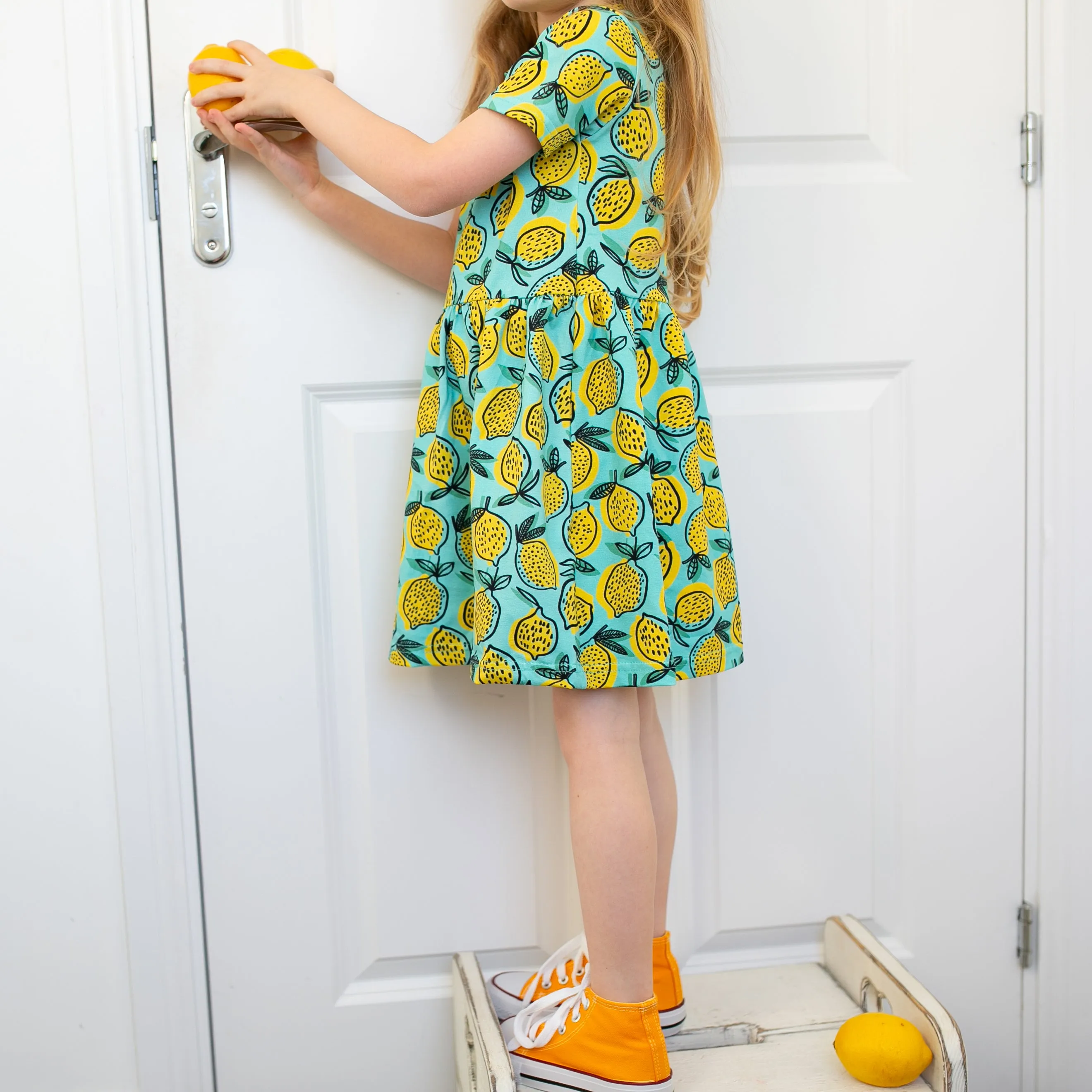 Lemon print Dress