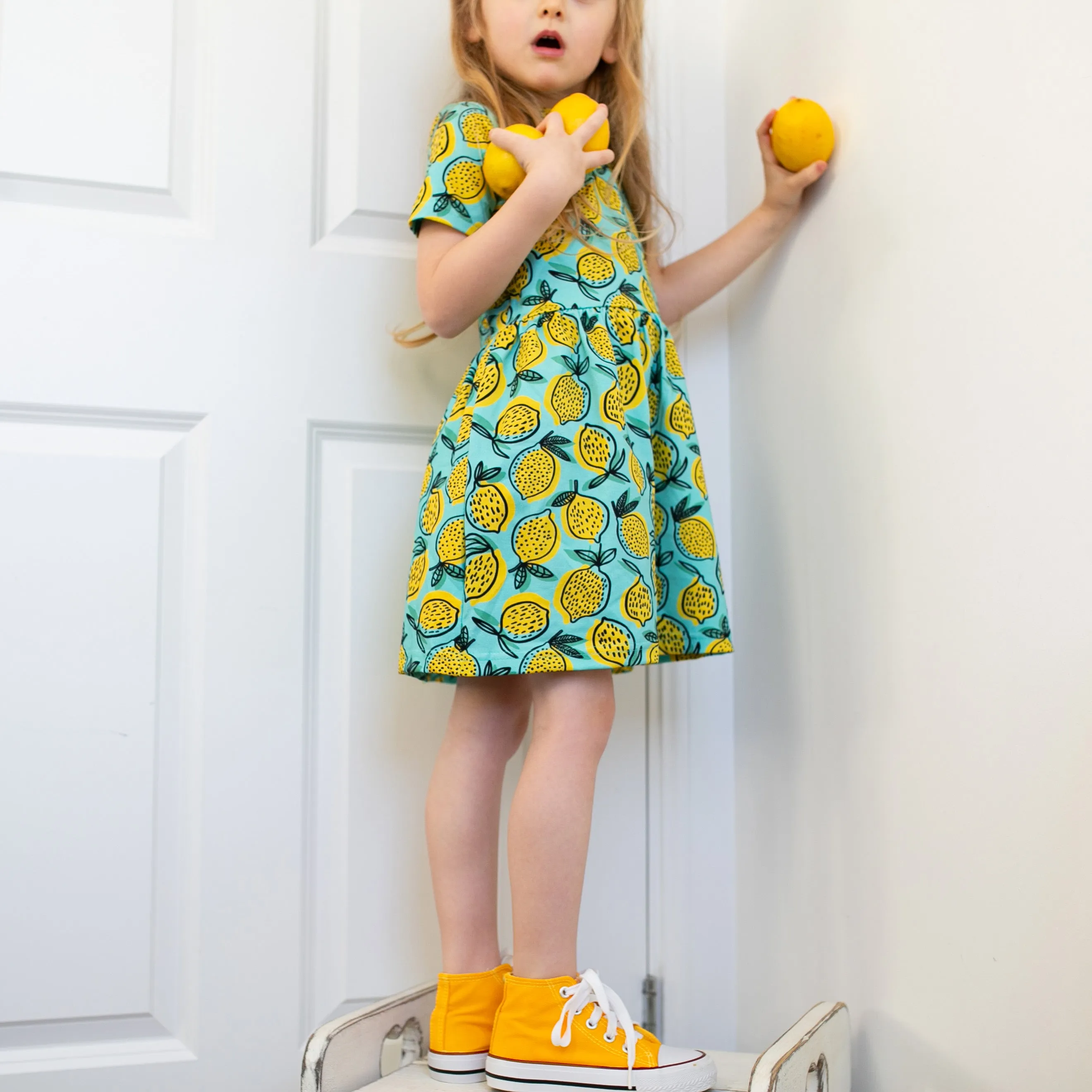 Lemon print Dress