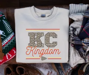 Leopard KC Strong Tan Sweatshirt