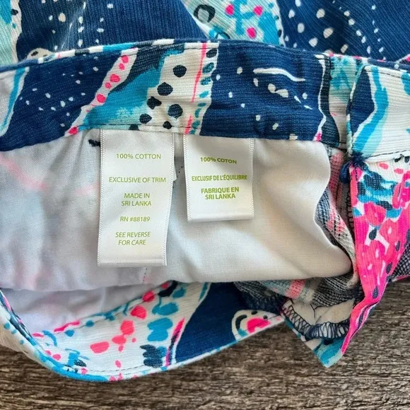 Lilly Pulitzer Adie Shorts - Indigo Star Struck 00