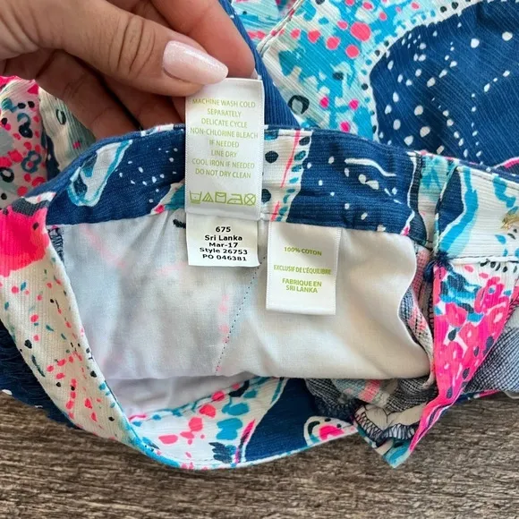 Lilly Pulitzer Adie Shorts - Indigo Star Struck 00
