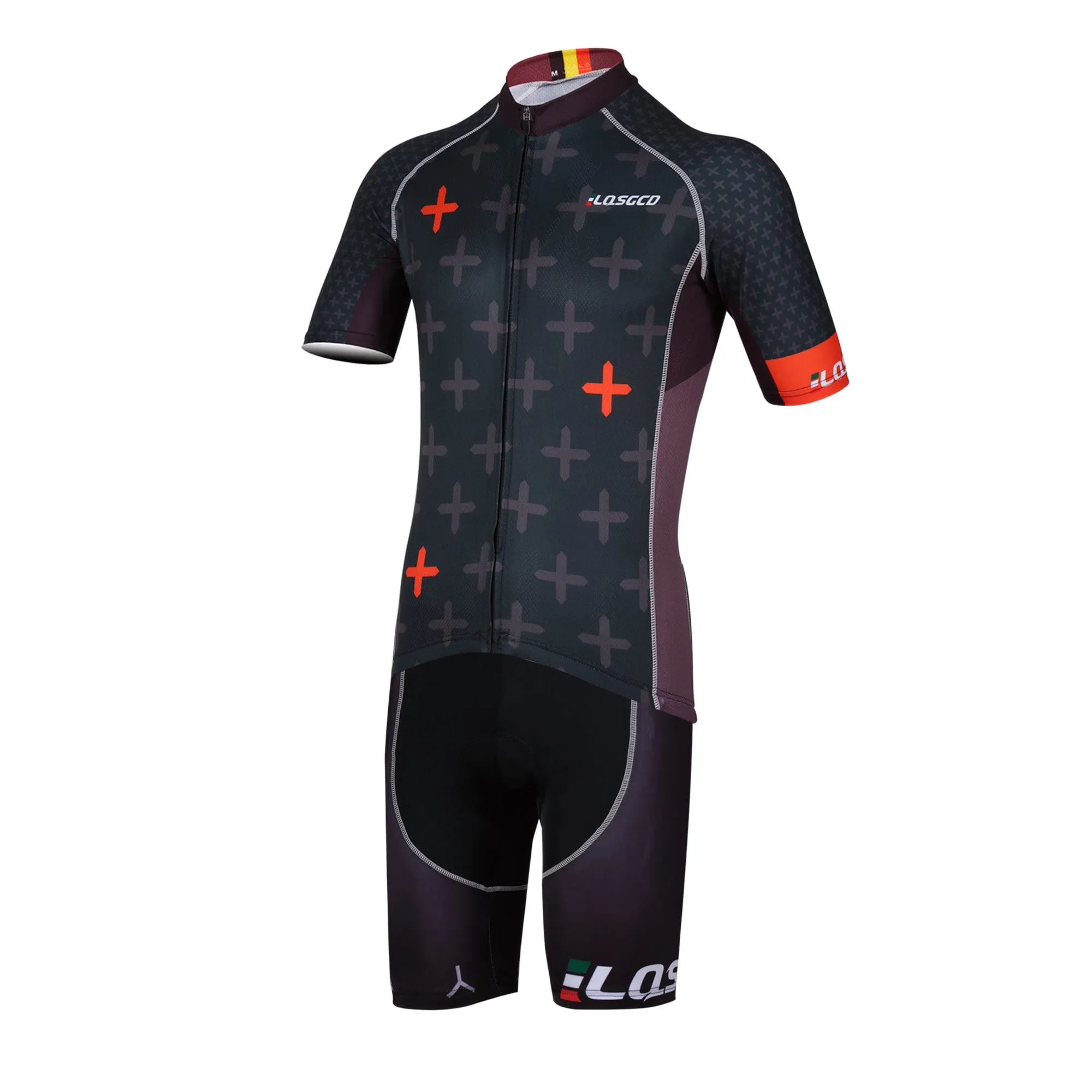 LQSGCD BS-001 LQSGCD BS-001 SHORT SLEEVE JERSEY & BIB SHORTS SET|LQSGCD BS-001 半袖サイクルジャージ＆ビブショーツ上下セット