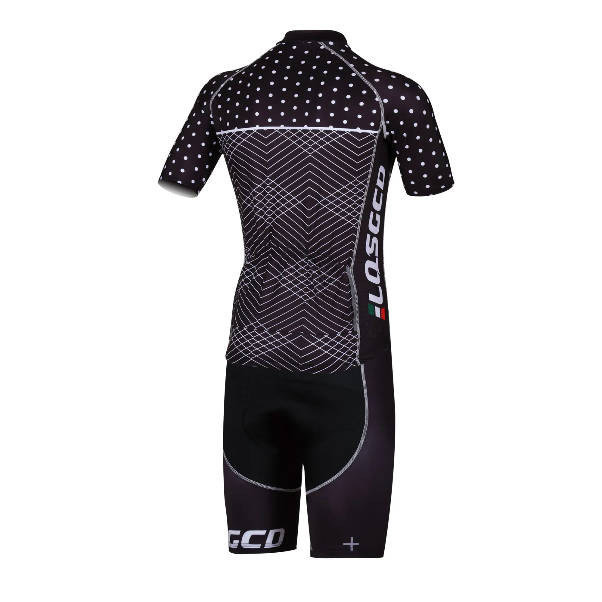 LQSGCD BS-002 SHORT SLEEVE JERSEY & BIB SHORTS SET|LQSGCD BS-002 半袖サイクルジャージ＆ビブショーツ上下セット