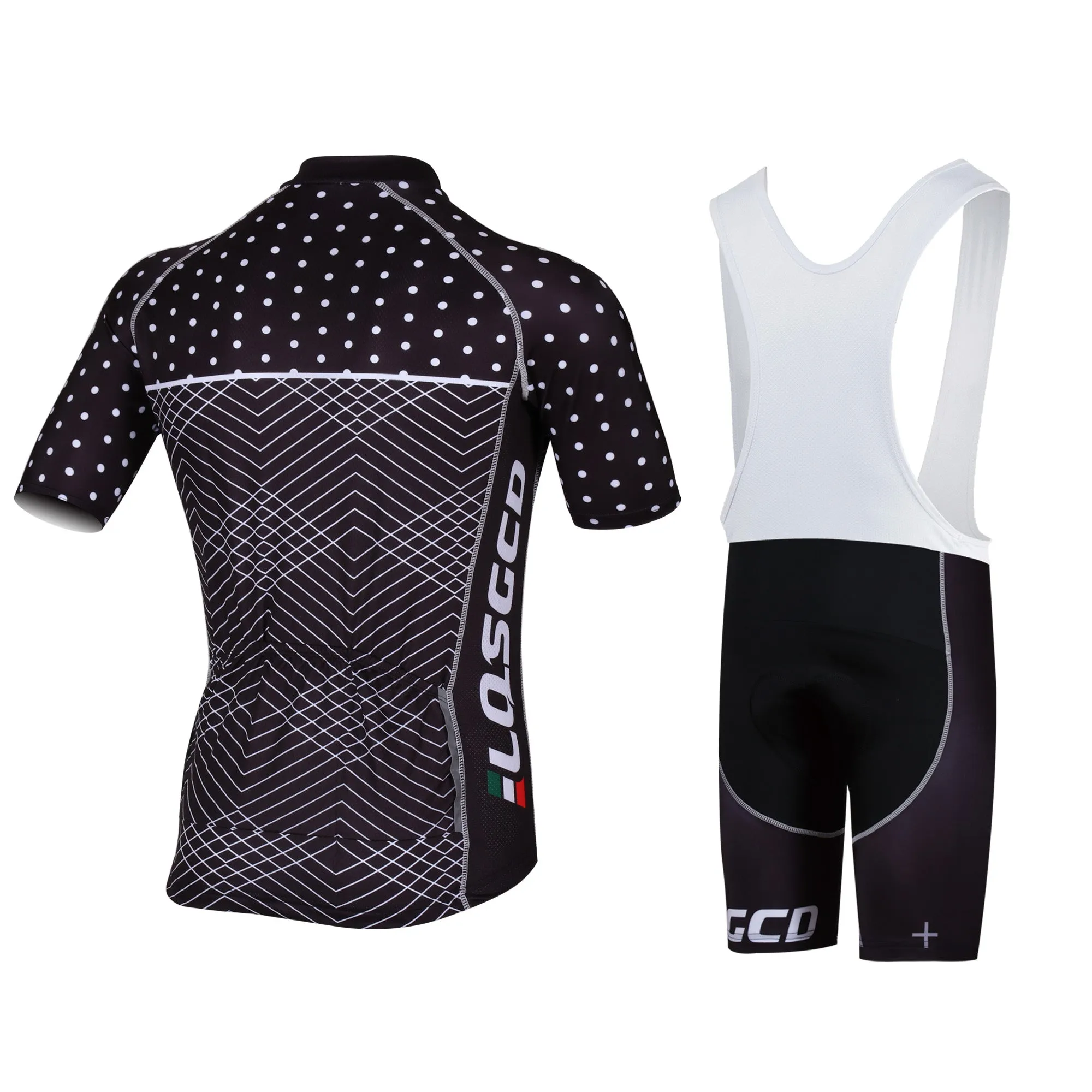 LQSGCD BS-002 SHORT SLEEVE JERSEY & BIB SHORTS SET|LQSGCD BS-002 半袖サイクルジャージ＆ビブショーツ上下セット