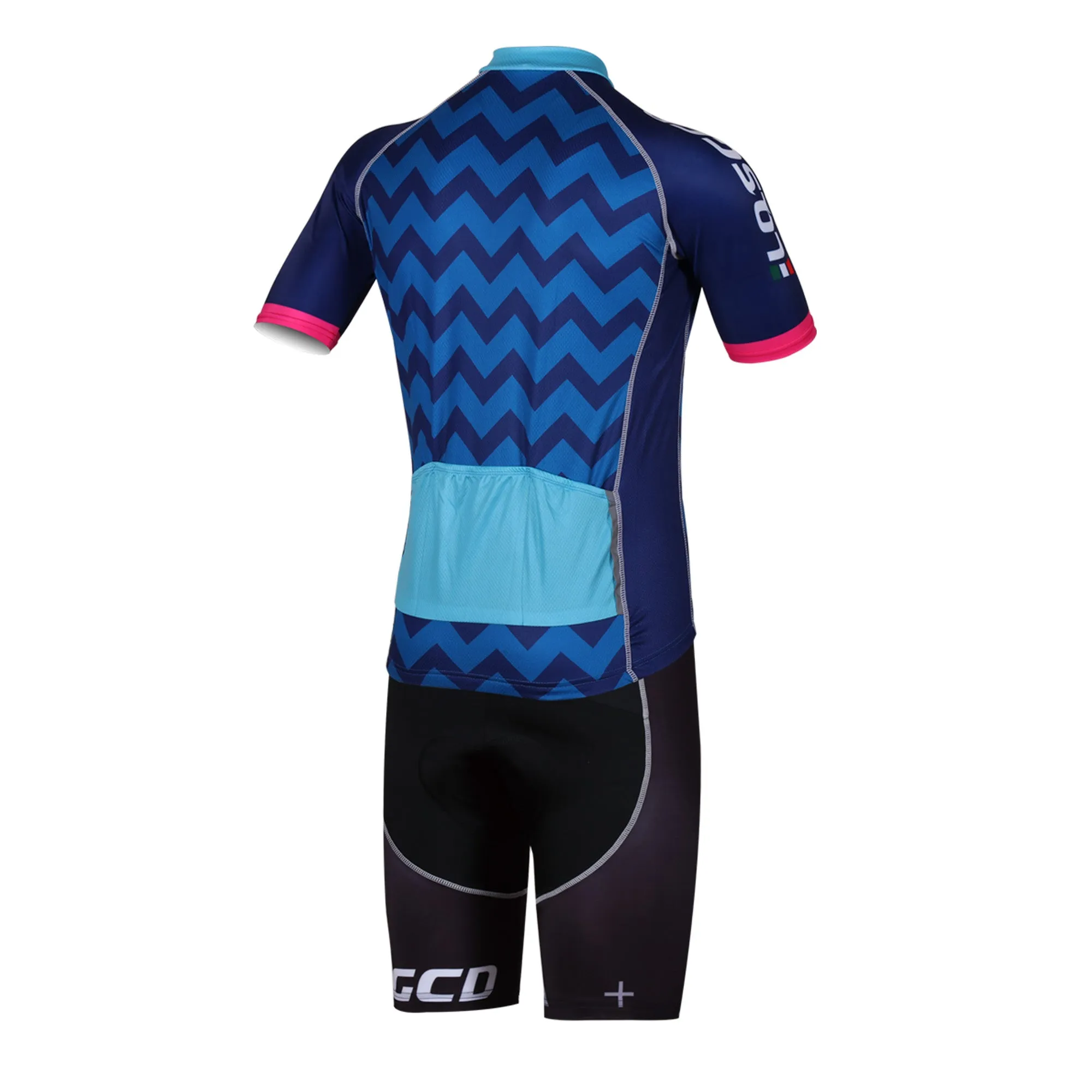 LQSGCD BS-003 SHORT SLEEVE JERSEY & BIB SHORTS SET|LQSGCD BS-003 半袖サイクルジャージ＆ビブショーツ上下セット