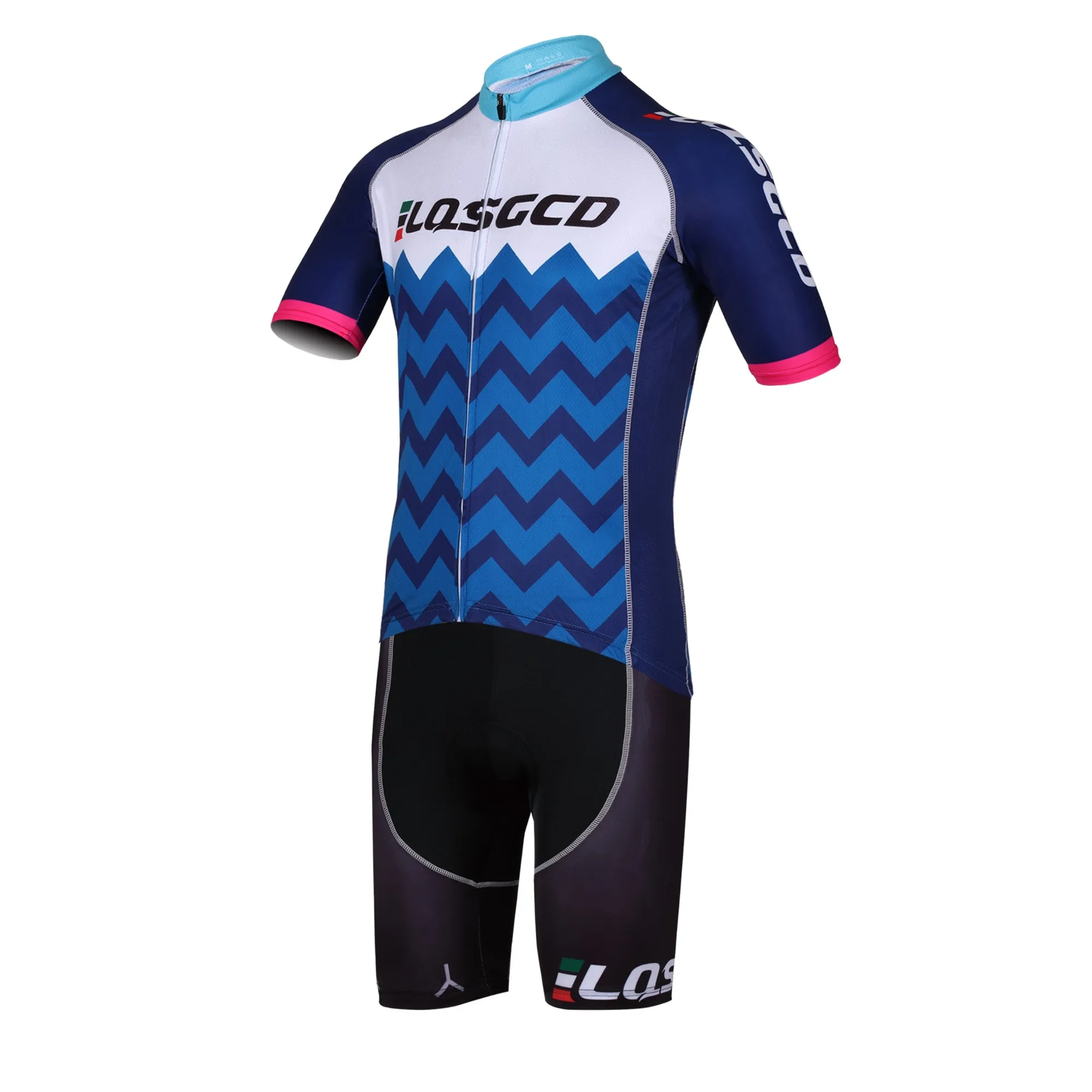 LQSGCD BS-003 SHORT SLEEVE JERSEY & BIB SHORTS SET|LQSGCD BS-003 半袖サイクルジャージ＆ビブショーツ上下セット