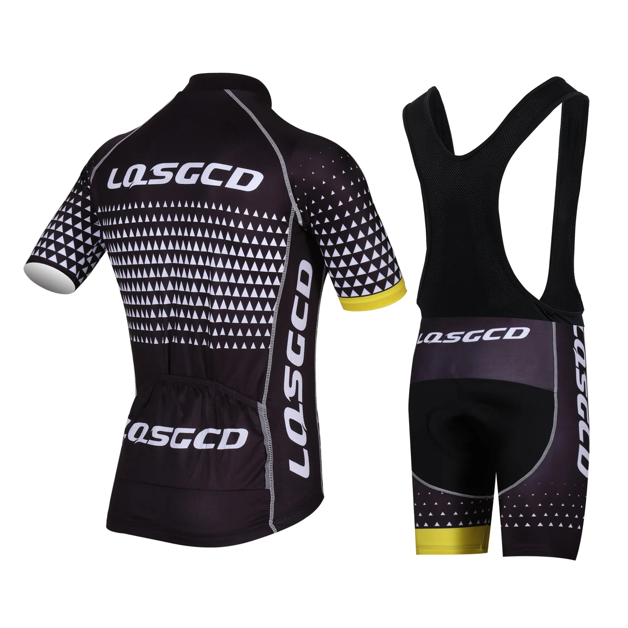 LQSGCD BS-006 SHORT SLEEVE JERSEY & BIB SHORTS SET|LQSGCD BS-006 半袖サイクルジャージ＆ビブショーツ上下セット