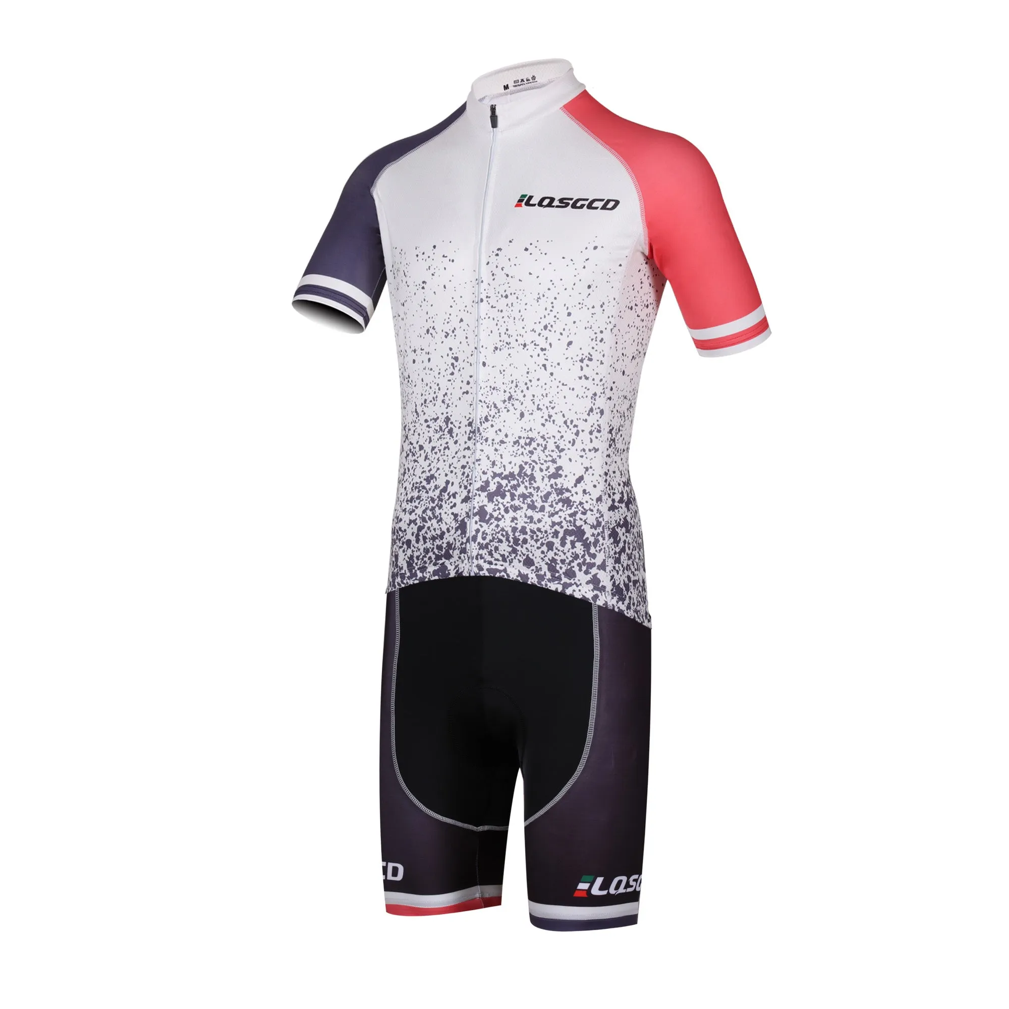 LQSGCD BS-007 SHORT SLEEVE JERSEY & BIB SHORTS SET|LQSGCD BS-007 半袖サイクルジャージ＆ビブショーツ上下セット