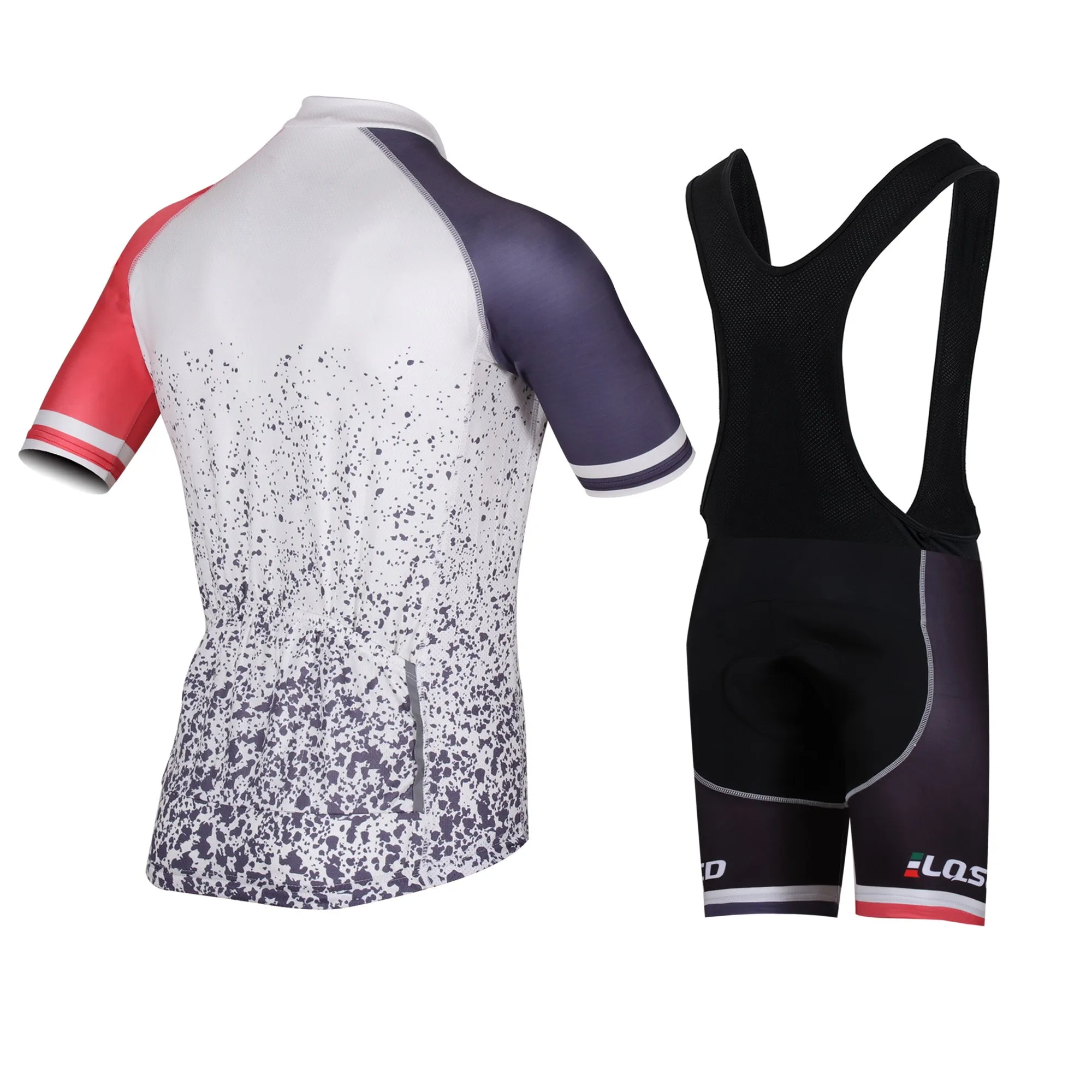 LQSGCD BS-007 SHORT SLEEVE JERSEY & BIB SHORTS SET|LQSGCD BS-007 半袖サイクルジャージ＆ビブショーツ上下セット