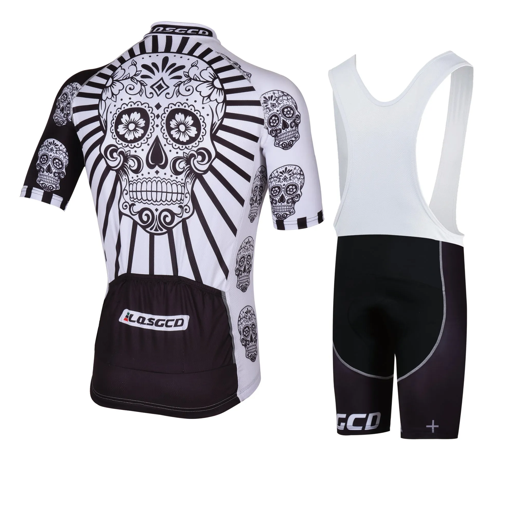 LQSGCD BS-008 SHORT SLEEVE JERSEY & BIB SHORTS SET|LQSGCD BS-008 半袖サイクルジャージ＆ビブショーツ上下セット