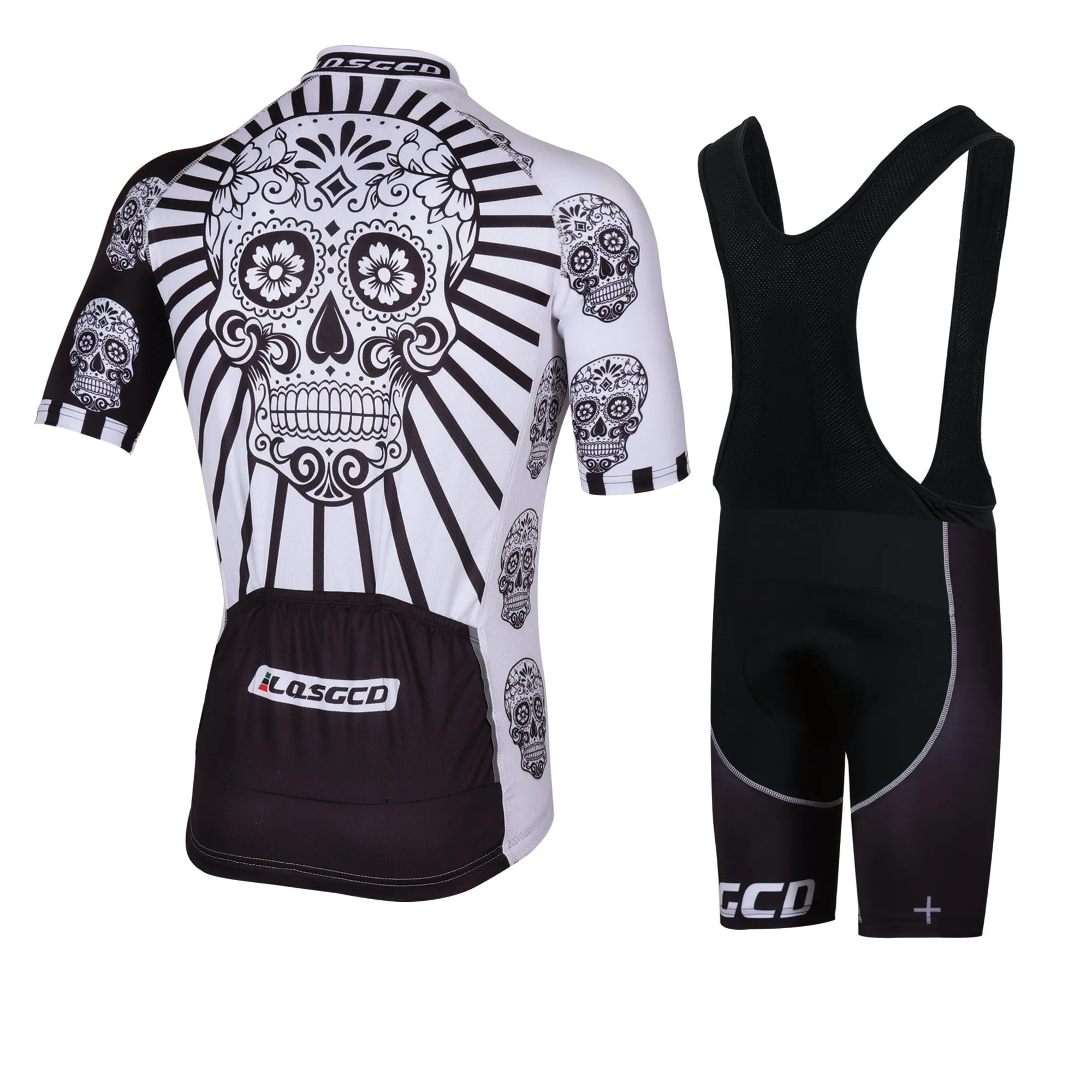 LQSGCD BS-008 SHORT SLEEVE JERSEY & BIB SHORTS SET|LQSGCD BS-008 半袖サイクルジャージ＆ビブショーツ上下セット