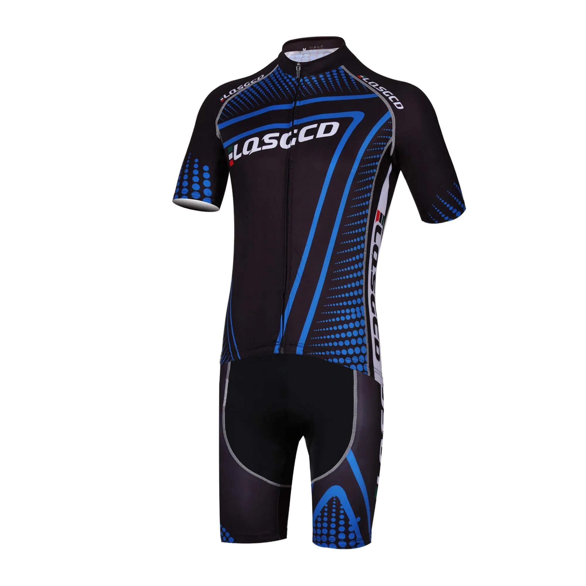 LQSGCD BS-009 SHORT SLEEVE JERSEY & BIB SHORTS SET|LQSGCD BS-009 半袖サイクルジャージ＆ビブショーツ上下セット