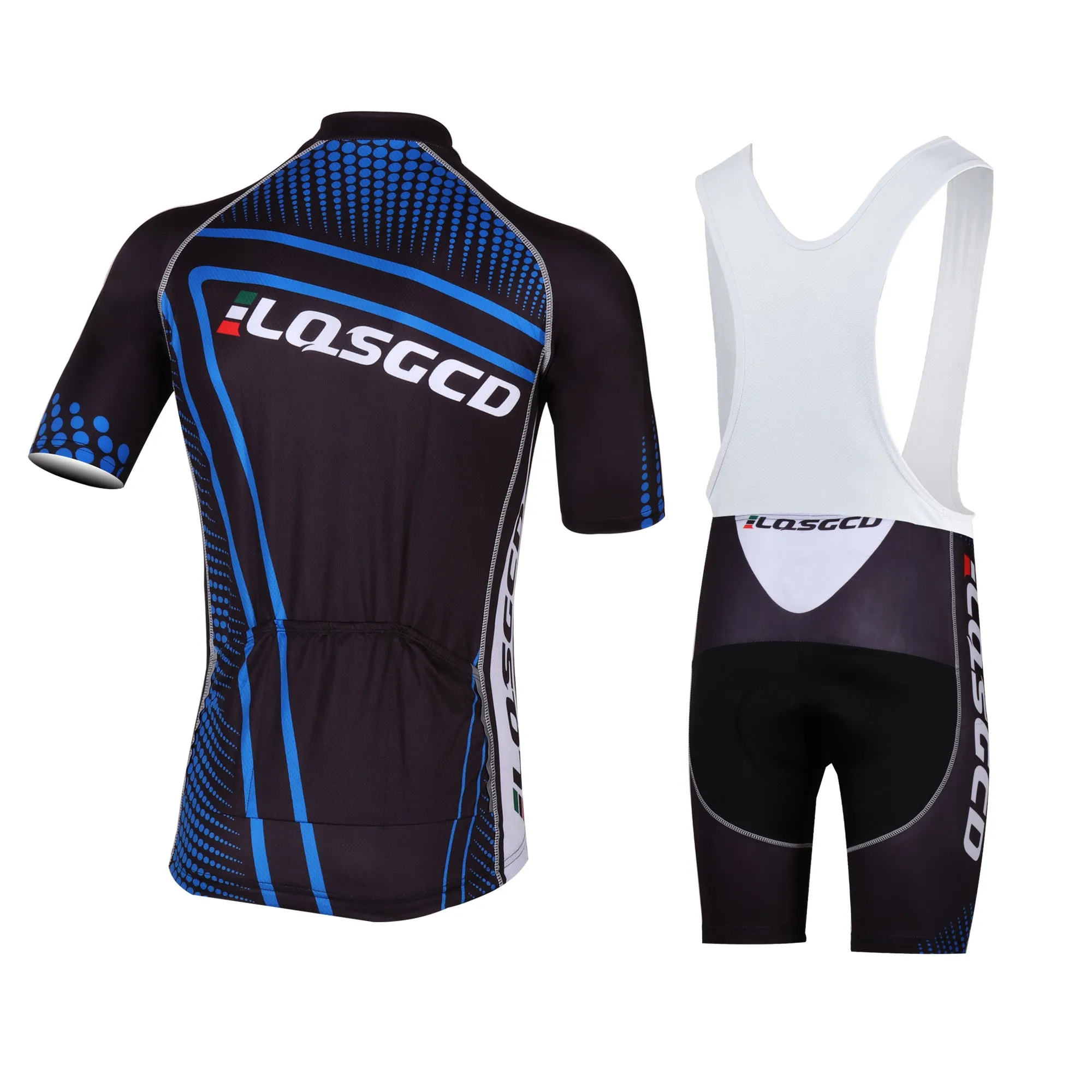 LQSGCD BS-009 SHORT SLEEVE JERSEY & BIB SHORTS SET|LQSGCD BS-009 半袖サイクルジャージ＆ビブショーツ上下セット