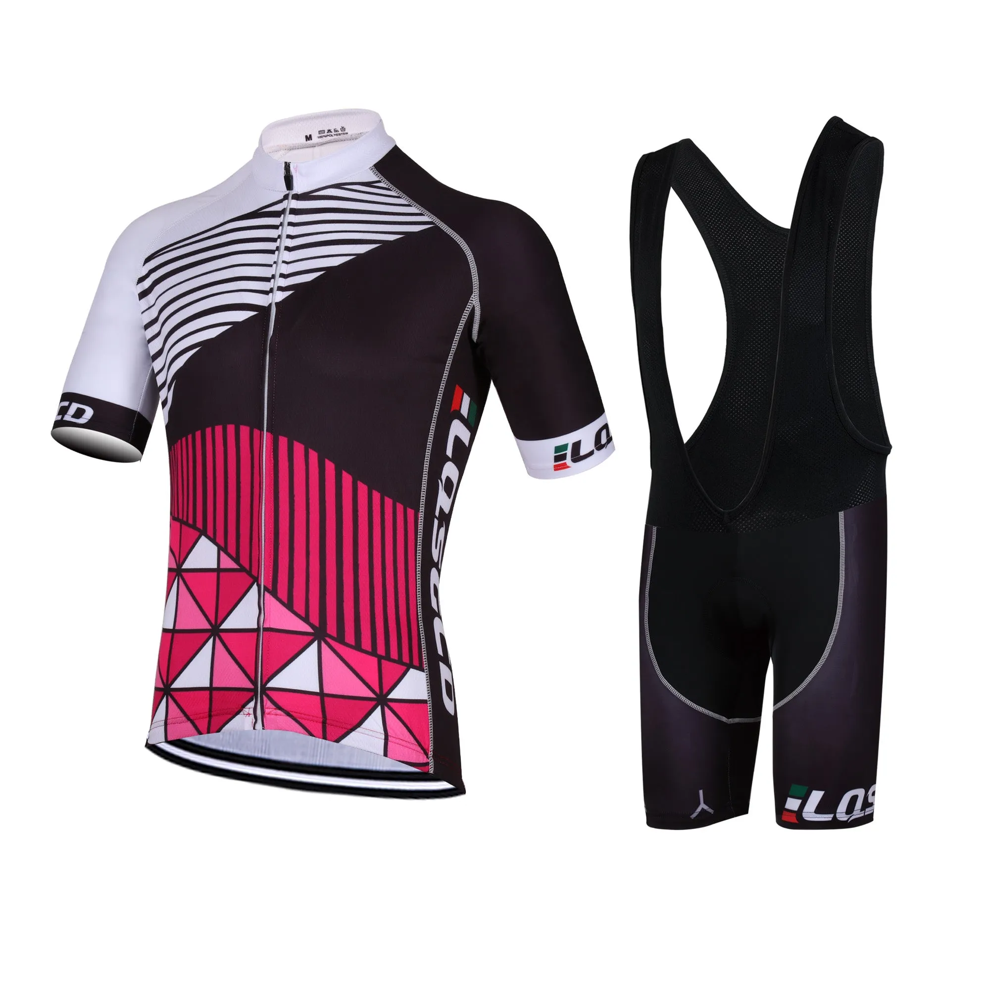 LQSGCD BS-010 SHORT SLEEVE JERSEY & BIB SHORTS SET|LQSGCD BS-010 半袖サイクルジャージ＆ビブショーツ上下セット