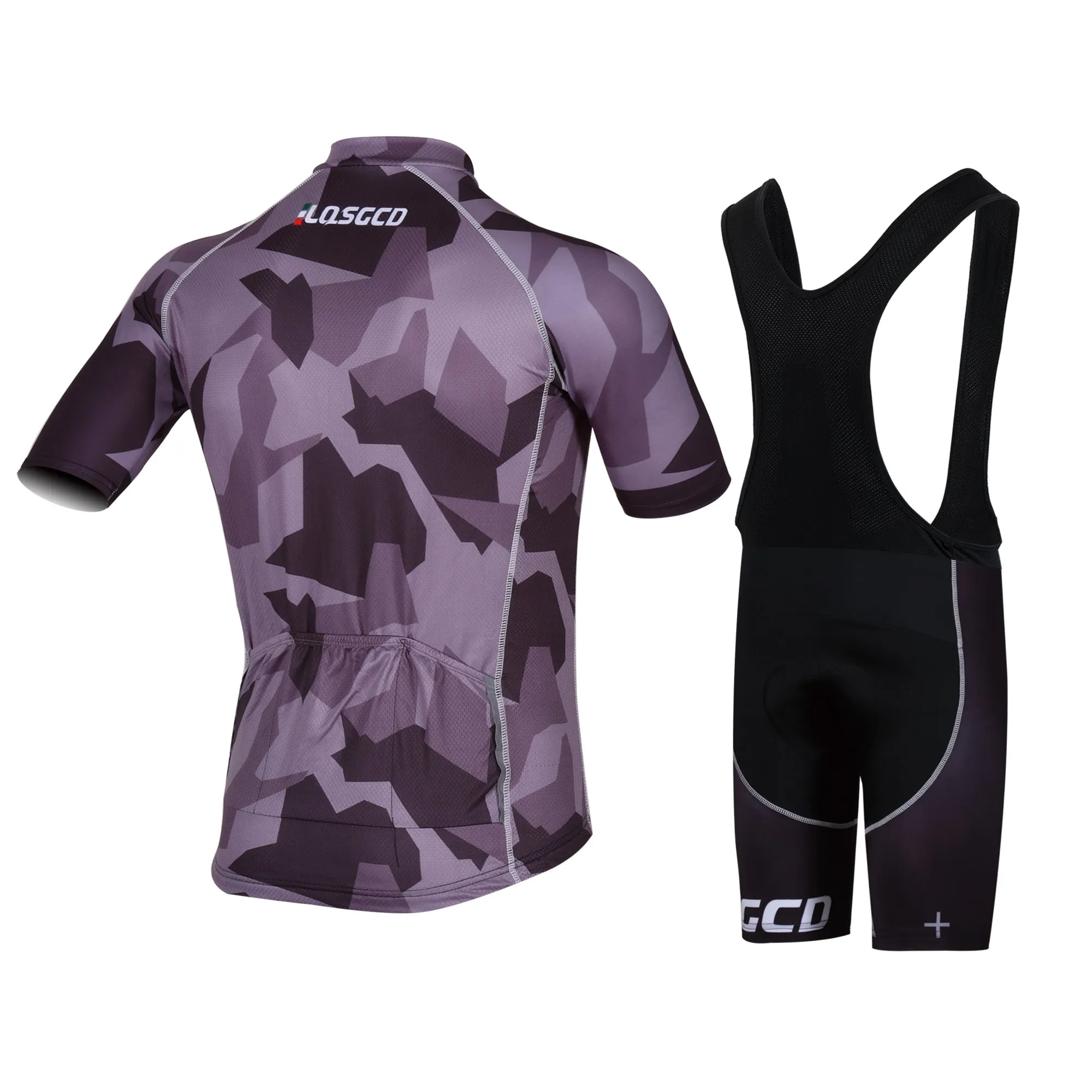 LQSGCD BS-012 SHORT SLEEVE JERSEY & BIB SHORTS SET|LQSGCD BS-012 半袖サイクルジャージ＆ビブショーツ上下セット