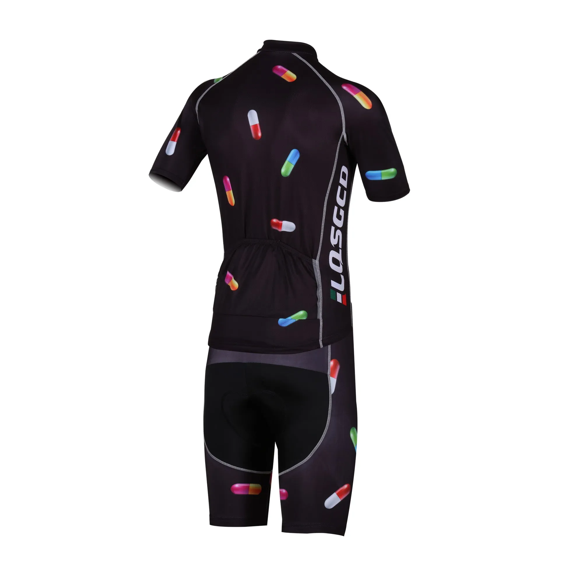 LQSGCD BS-013 SHORT SLEEVE JERSEY & BIB SHORTS SET|LQSGCD BS-013 半袖サイクルジャージ＆ビブショーツ上下セット
