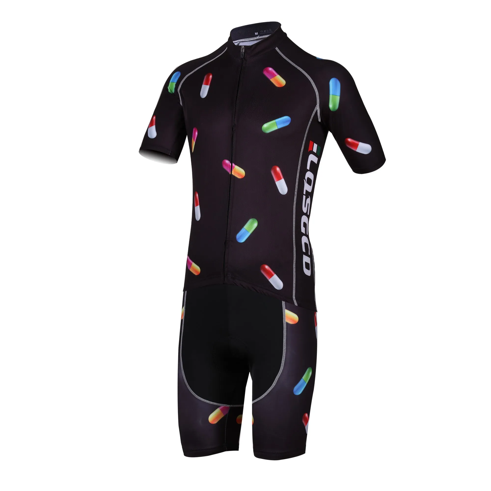LQSGCD BS-013 SHORT SLEEVE JERSEY & BIB SHORTS SET|LQSGCD BS-013 半袖サイクルジャージ＆ビブショーツ上下セット