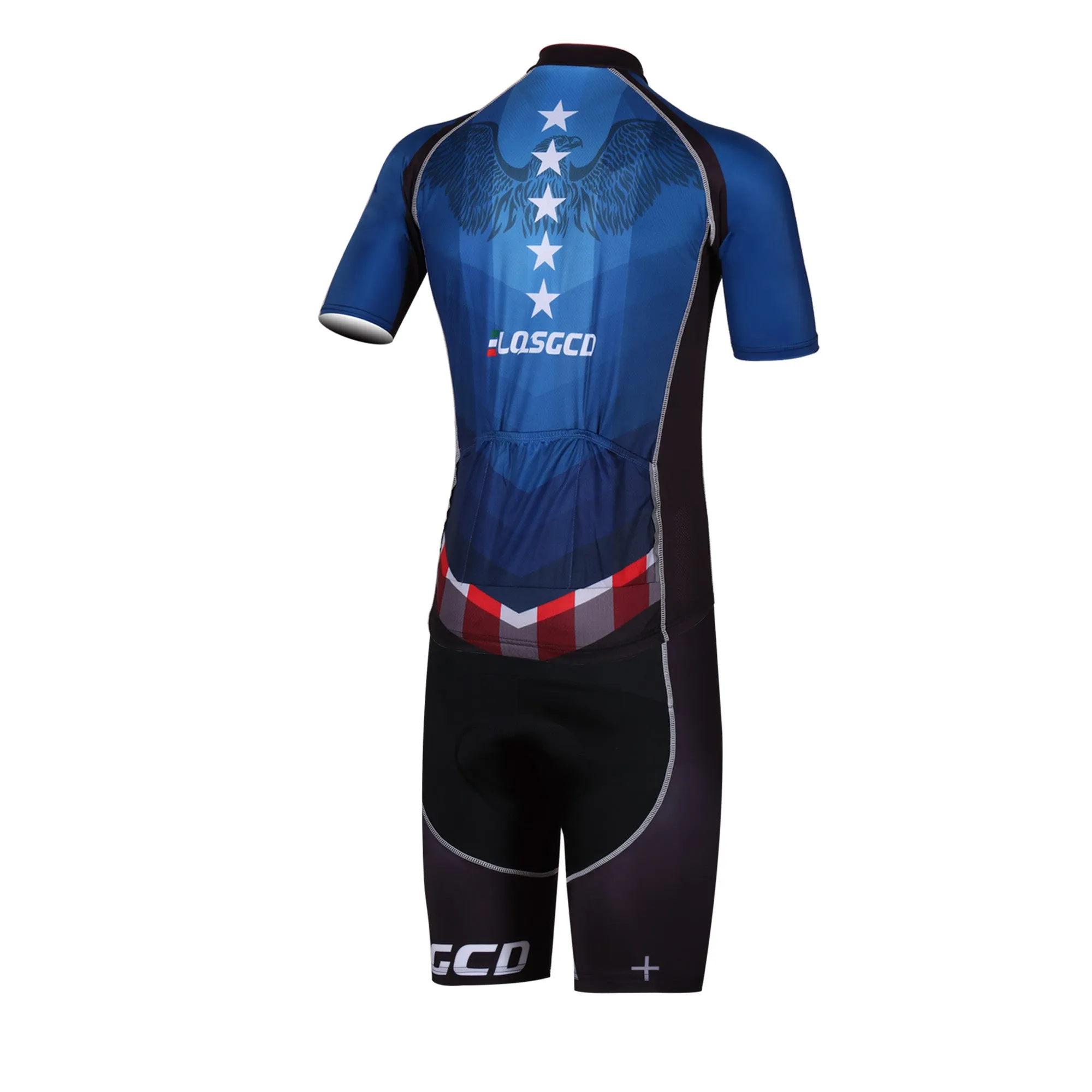 LQSGCD BS-014 SHORT SLEEVE JERSEY & BIB SHORTS SET|LQSGCD BS-014 半袖サイクルジャージ＆ビブショーツ上下セット