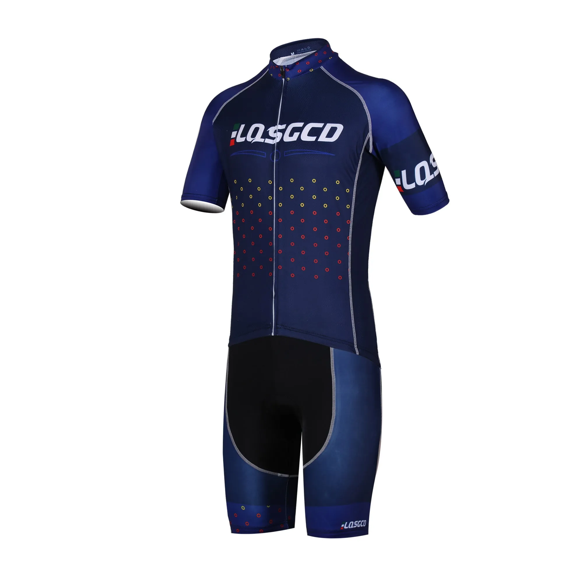 LQSGCD BS-015 SHORT SLEEVE JERSEY & BIB SHORTS SET|LQSGCD BS-015 半袖サイクルジャージ＆ビブショーツ上下セット
