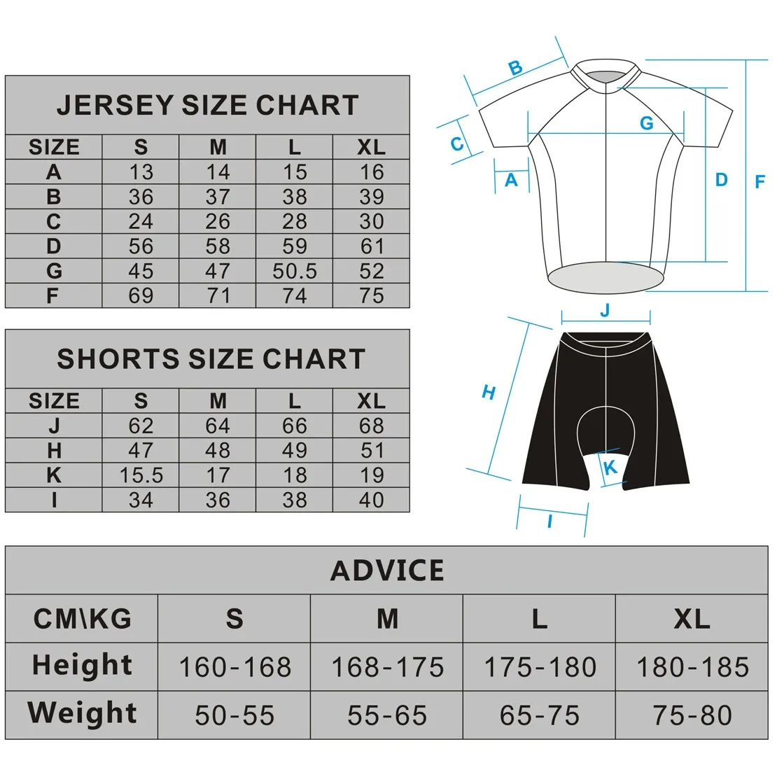 LQSGCD BS-020 Cycle jersey & Bib shorts Set |  LQSGCD BS-020 半袖サイクルジャージ＆ビブショーツ上下セット　ブラック・ホワイト　2021年モデル