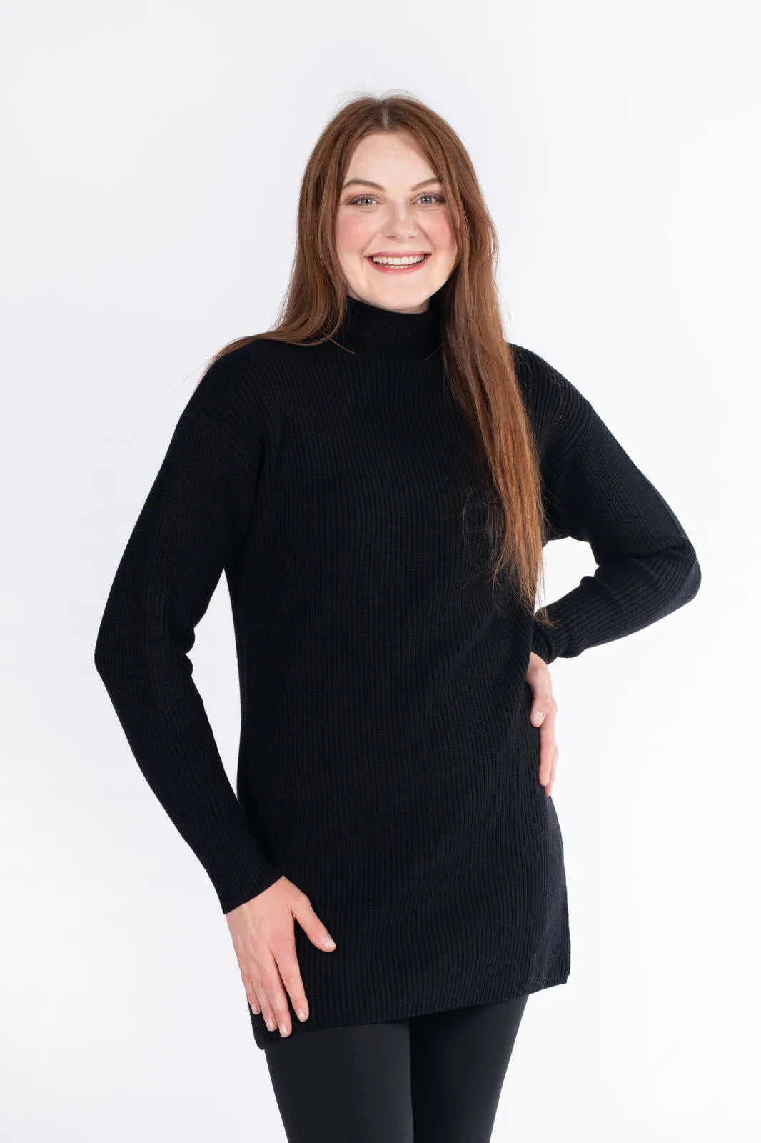 Luxe Knit Sweater Dress