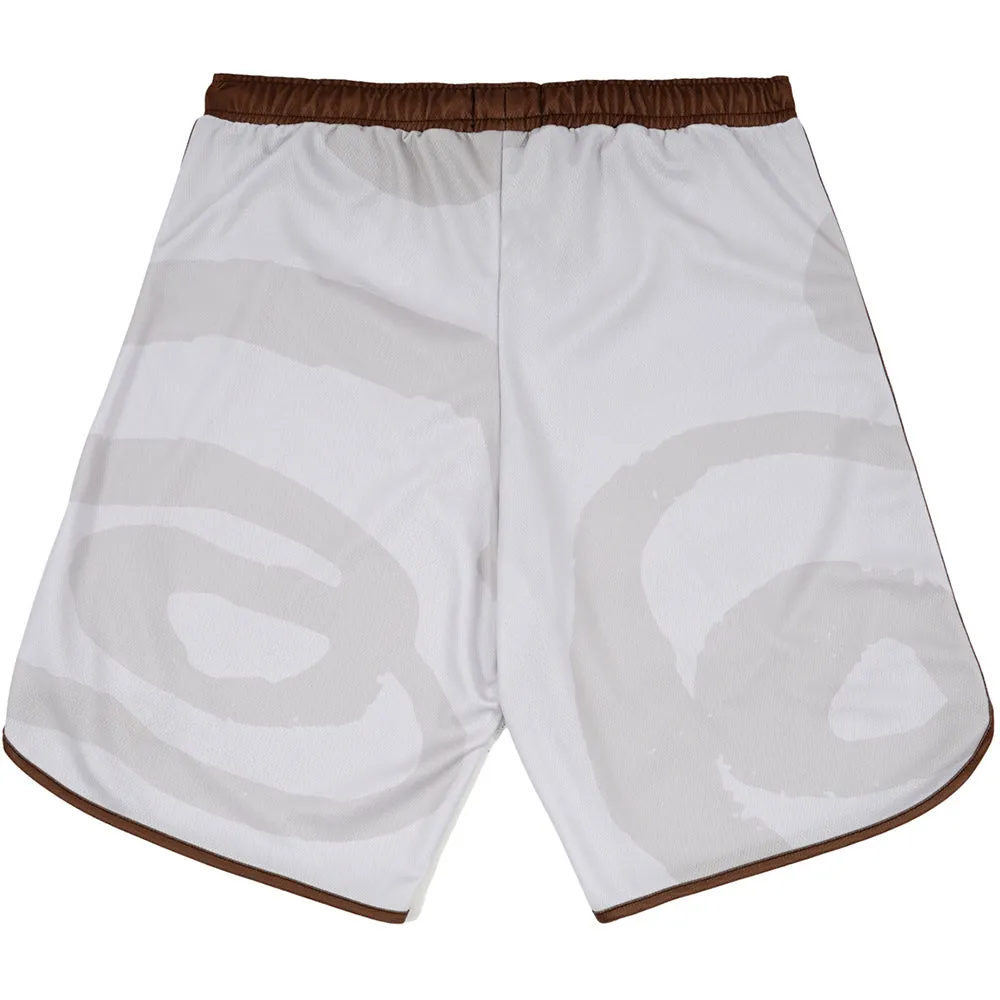 Magenta Onze Shorts White
