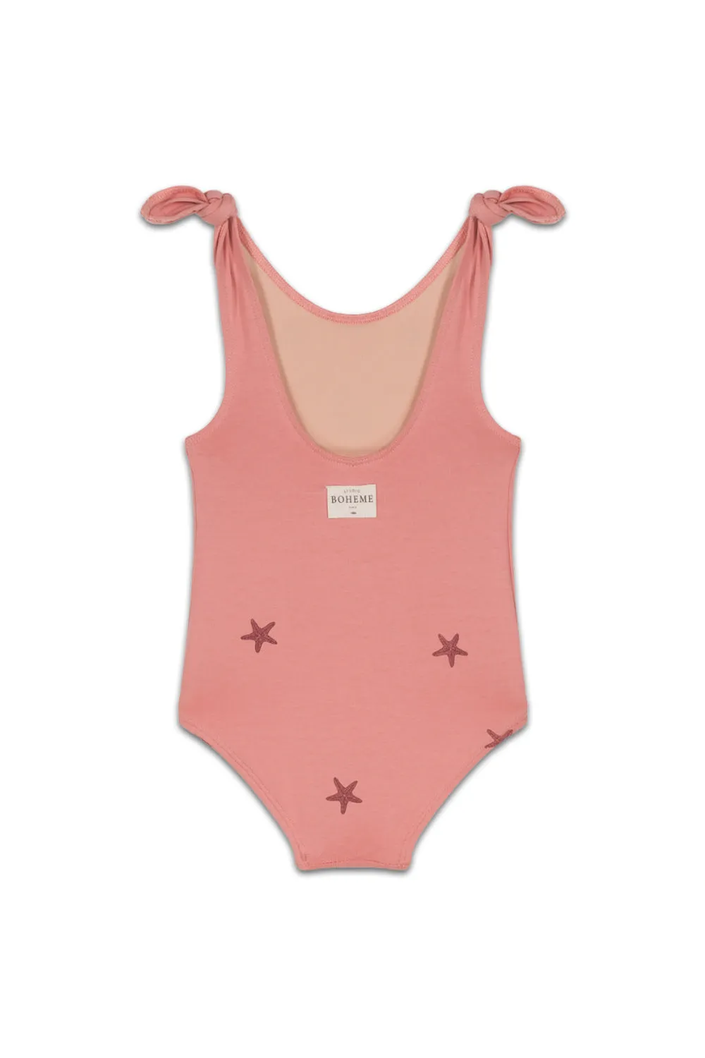 Maillot de Bain Une Pièce Roberta Etoile de Mer Rose