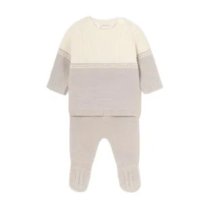 Mayoral  Boy Cable Knit Jumper and Leggings Set