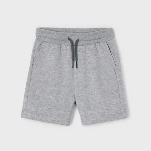Mayoral Boys Jersey Shorts 611 Heather Grey Ss25
