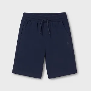 Mayoral Older Boys Jersey Shorts 600 Navy Ss25