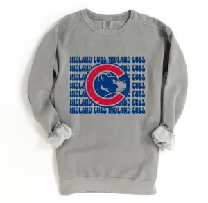 Midland Cubs Comfort Colors Sweatshirt