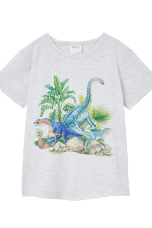 Milky | Dino Jungle Tee | Sizes 2-7