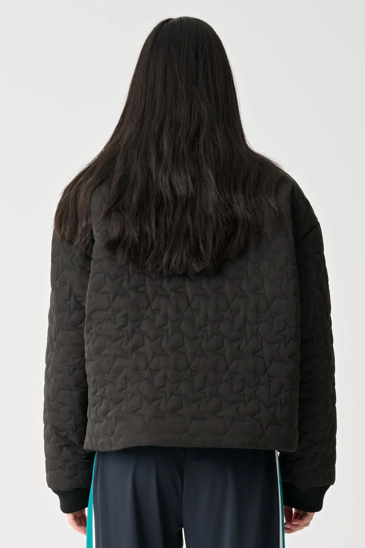 MILLS PUFFER JACKET - Black