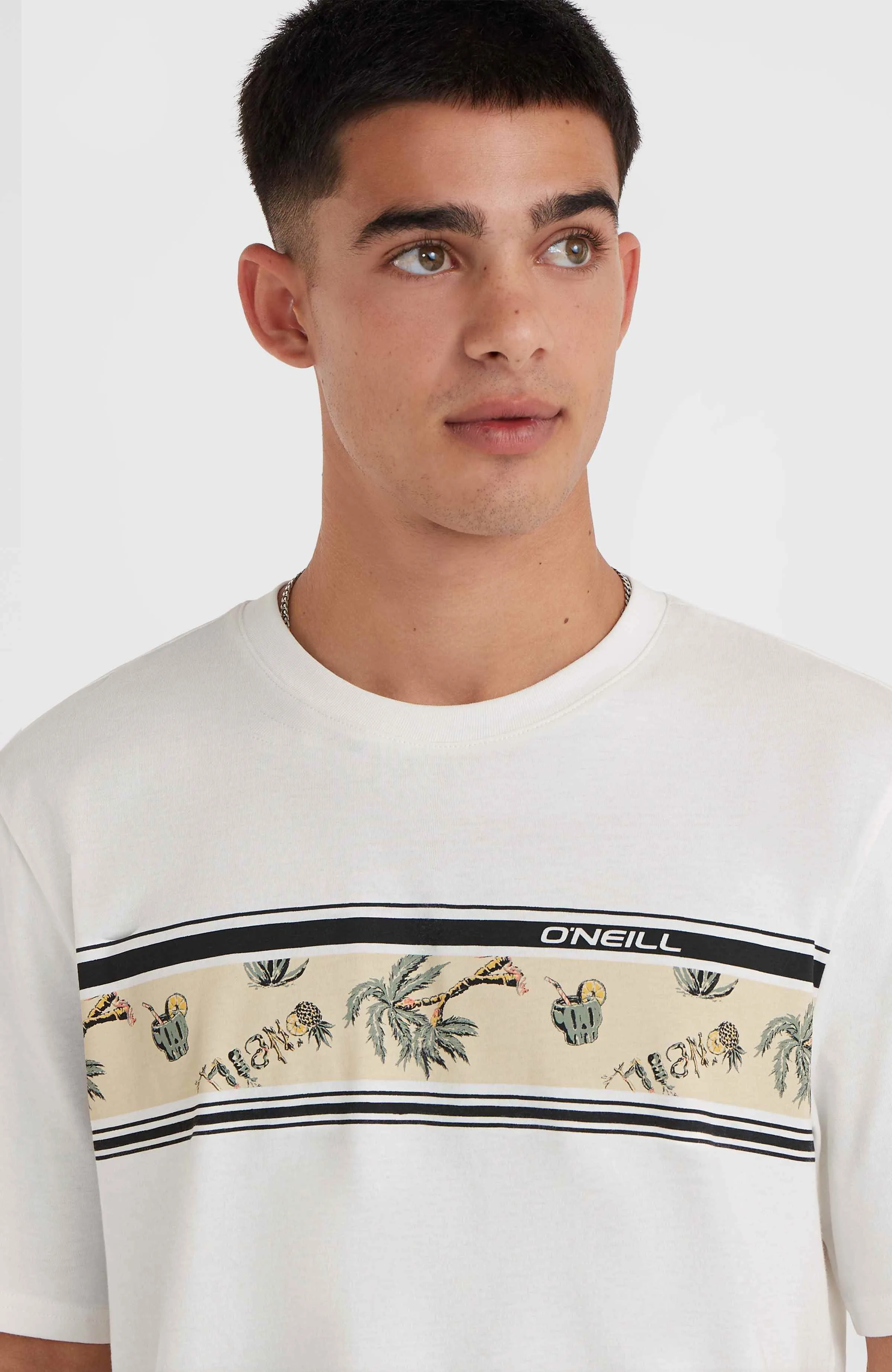 Mix and Match Floral Graphic T-Shirt | Snow White