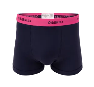 Navy/Pink - Mens Boxer Shorts