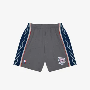 New Jersey Nets 04-05 HWC Swingman Shorts - Grey