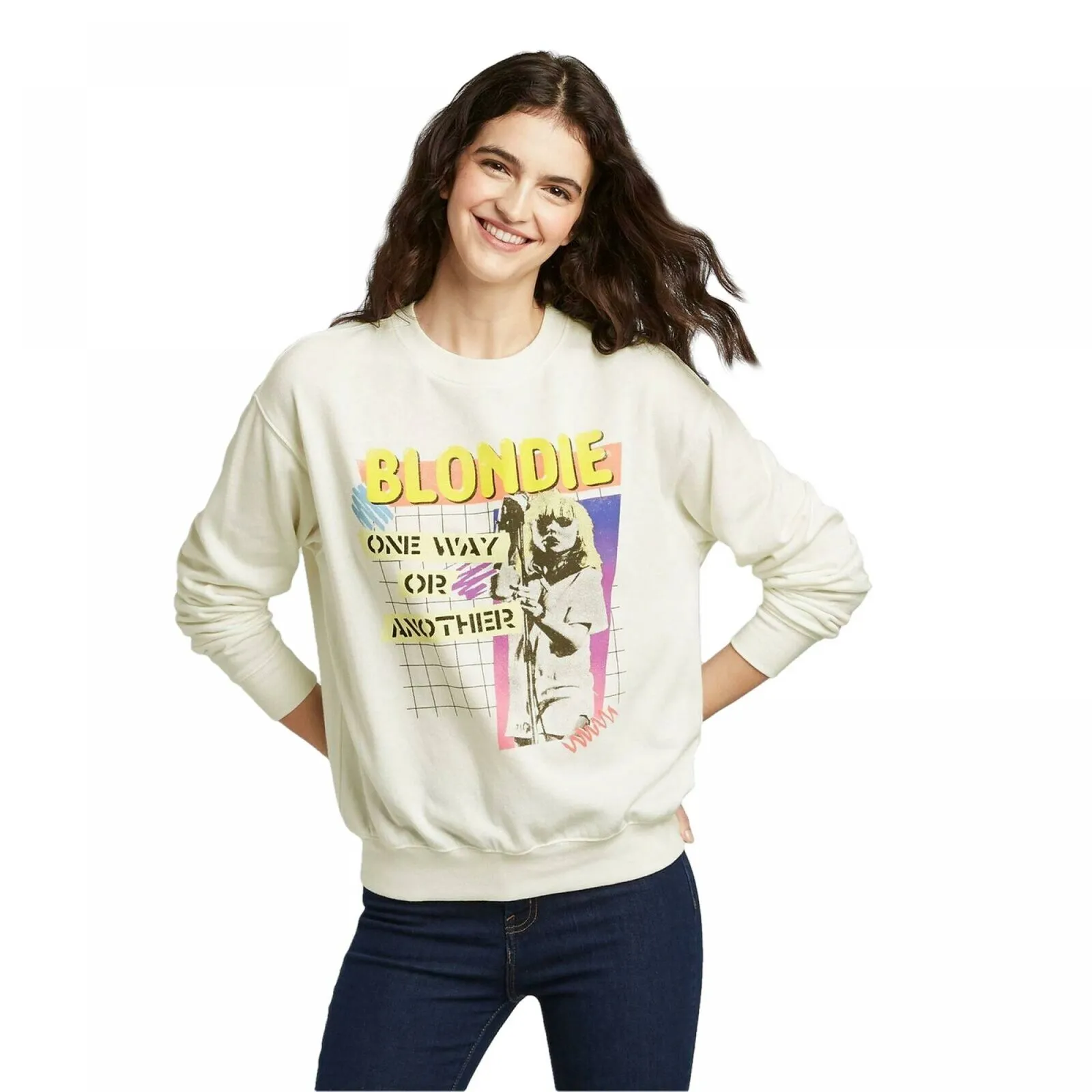 NWT Blondie Women's Graphic Pullover Sweatshirt. 4J0BLJ077 Medium