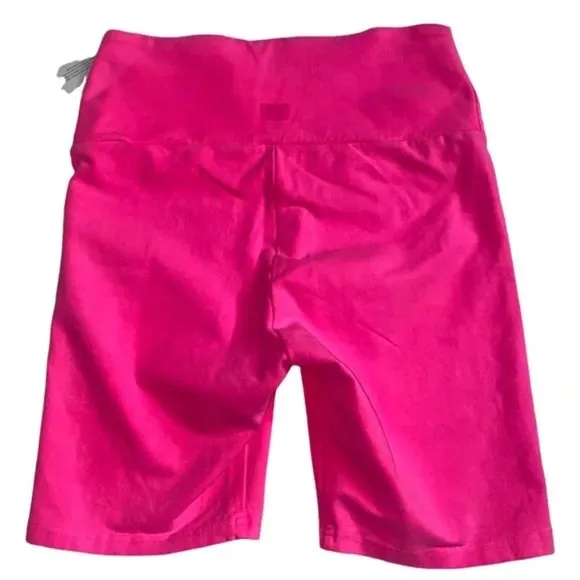 NWT Ugg Rilynn high rise neon biker short organic cotton stretchy contour