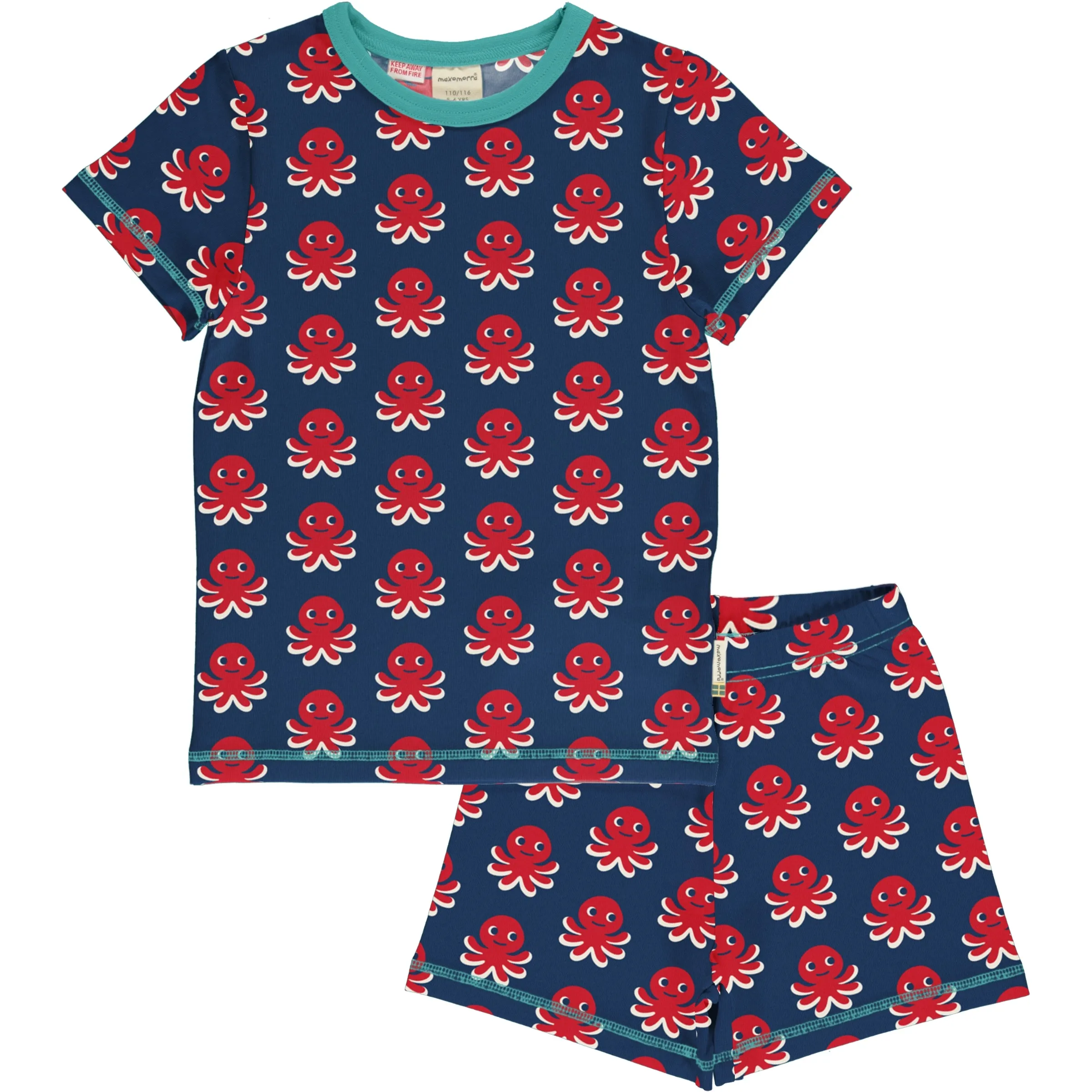 Octopus Pyjama Set SS